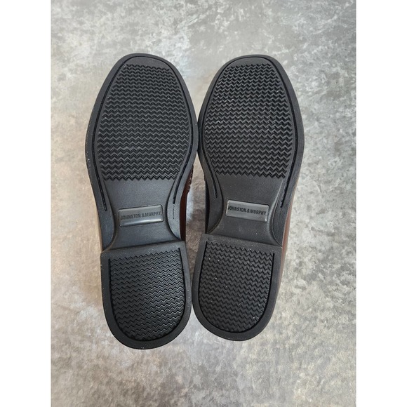 NWT Johnston & Murphy Mens Ainsworth PN Mohagany Shoes-Size 9W - Picture 11 of 11